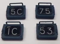 K2600-84 D600 Class 41 Warship Diesel headcode box surround Blue, Green or Yellow - as used in